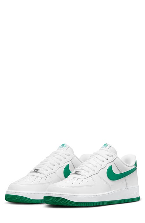Nike Air Force 1 '07 Sneaker In White/malachite/white