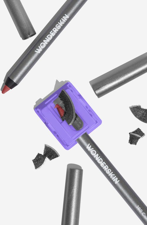 Wonderskin Cosmetic Pencil Sharpener In Purple