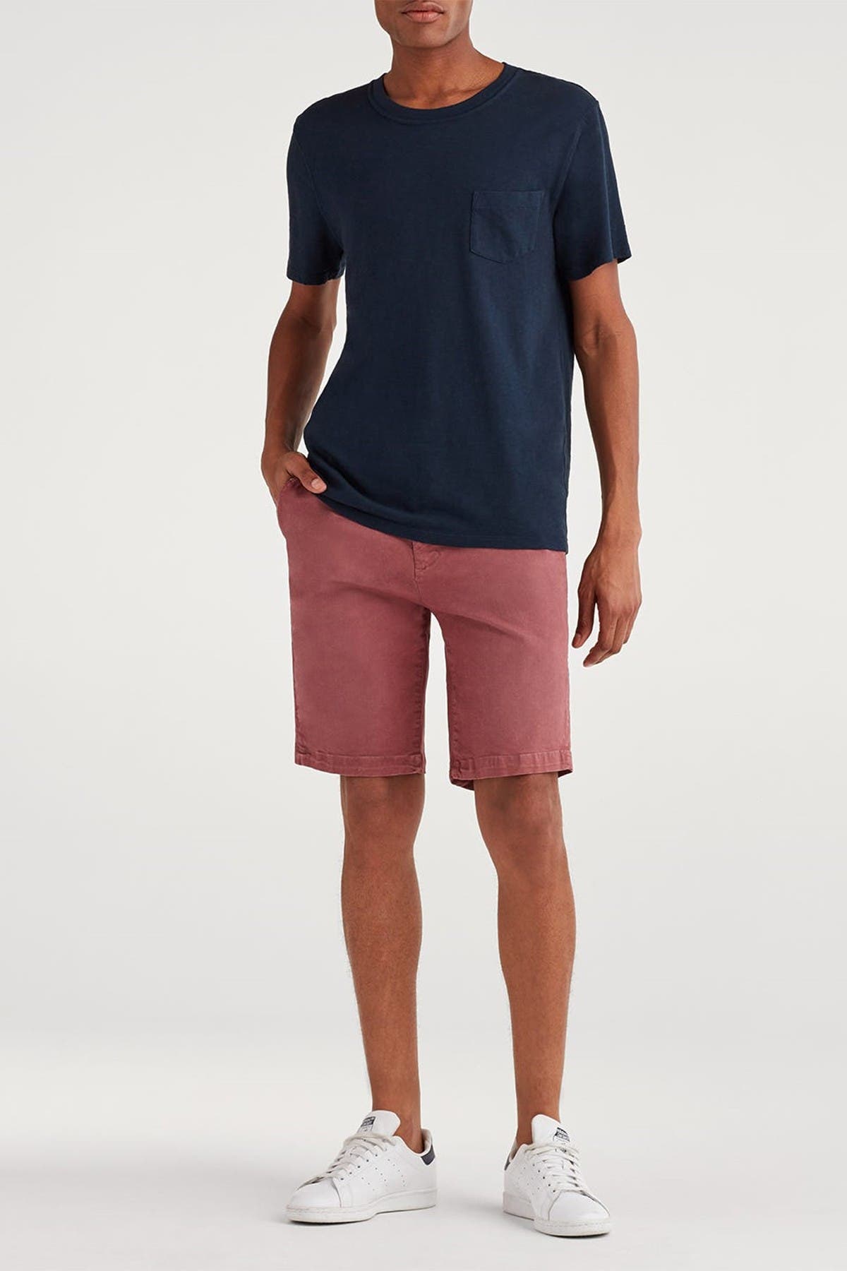 7 For All Mankind Chino Short In Light/pastel Pink9