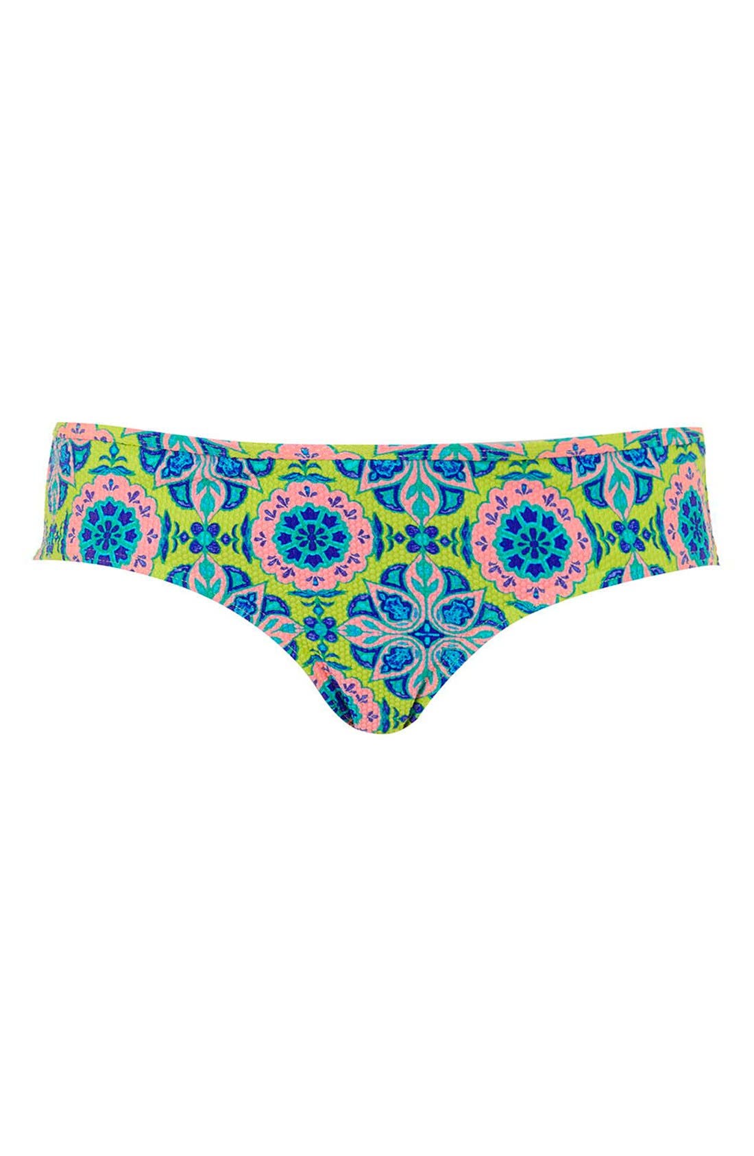 Tile Print Maternity Bikini Bottoms Nordstrom