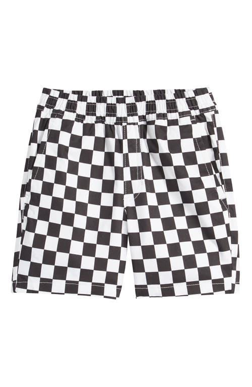 Vans Kids' Checkerboard Print Shorts at Nordstrom, Size 7