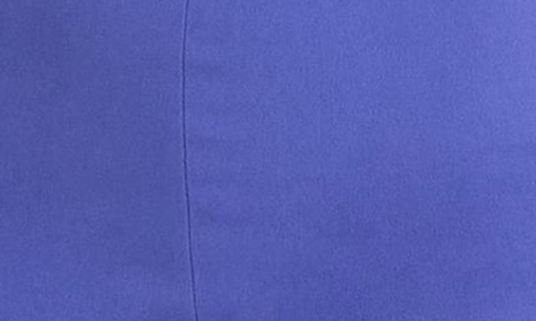 Shop Nadine Merabi Drape Halter Neck Wide Leg Jumpsuit In Purple