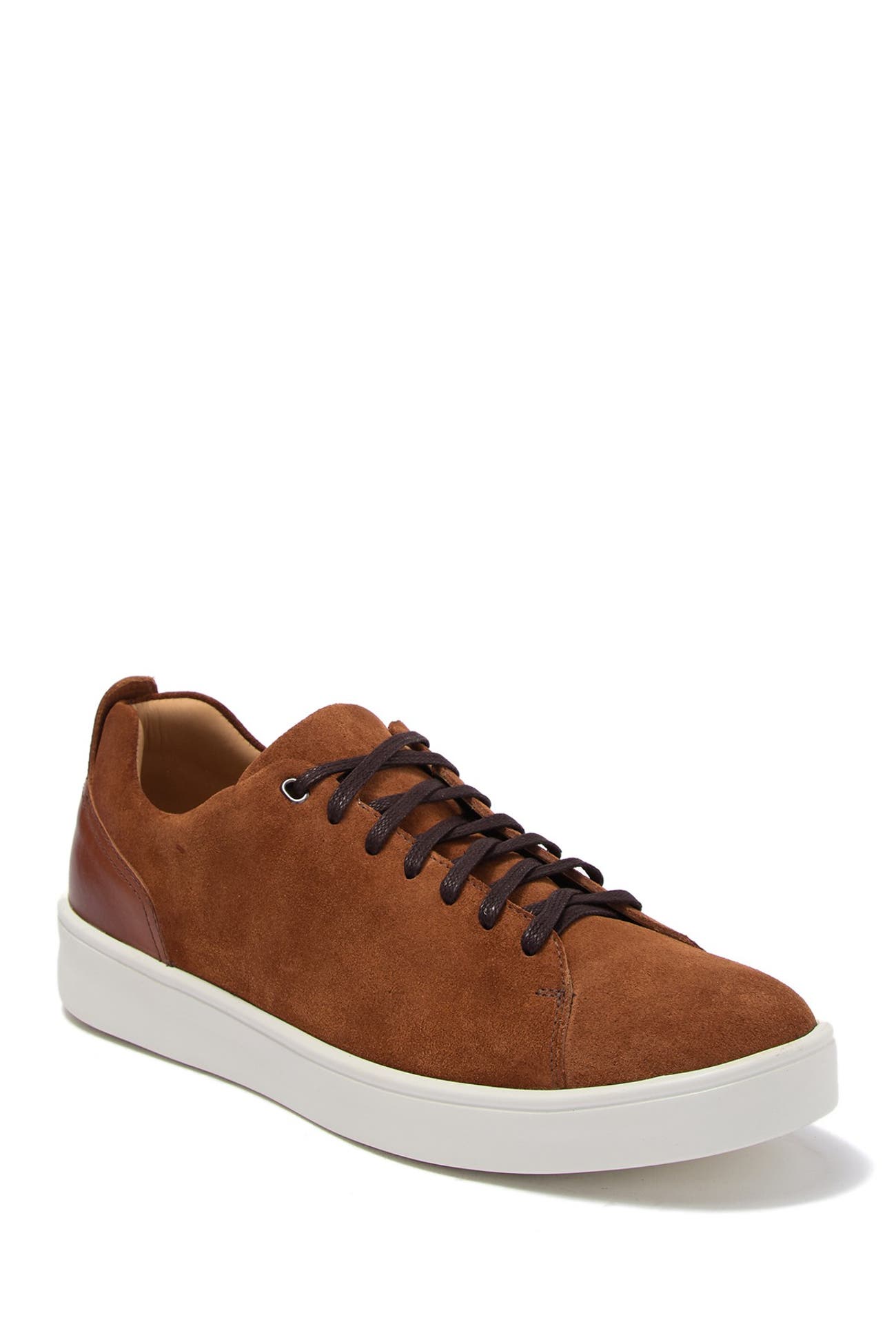 donald pliner alan leather sneaker