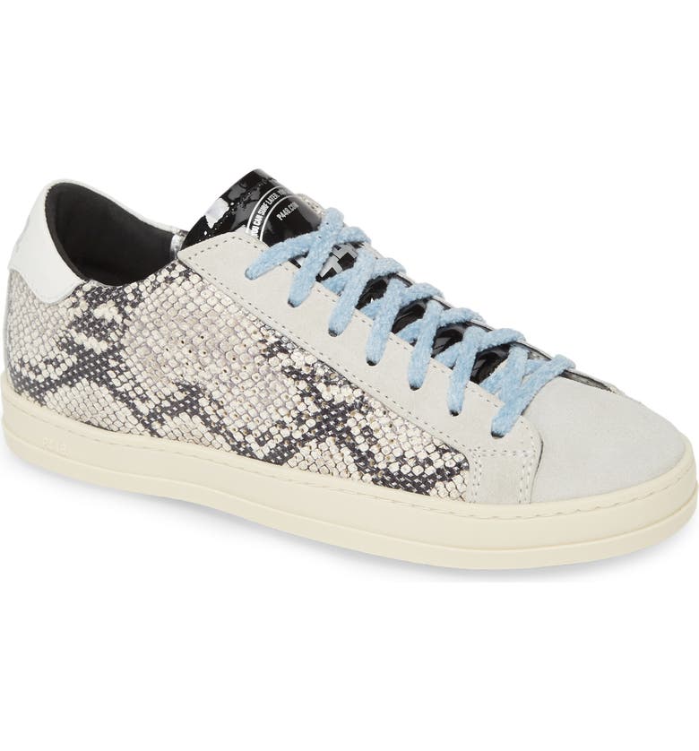 P448 John Snake Embossed Low Top Sneaker (Women) | Nordstrom