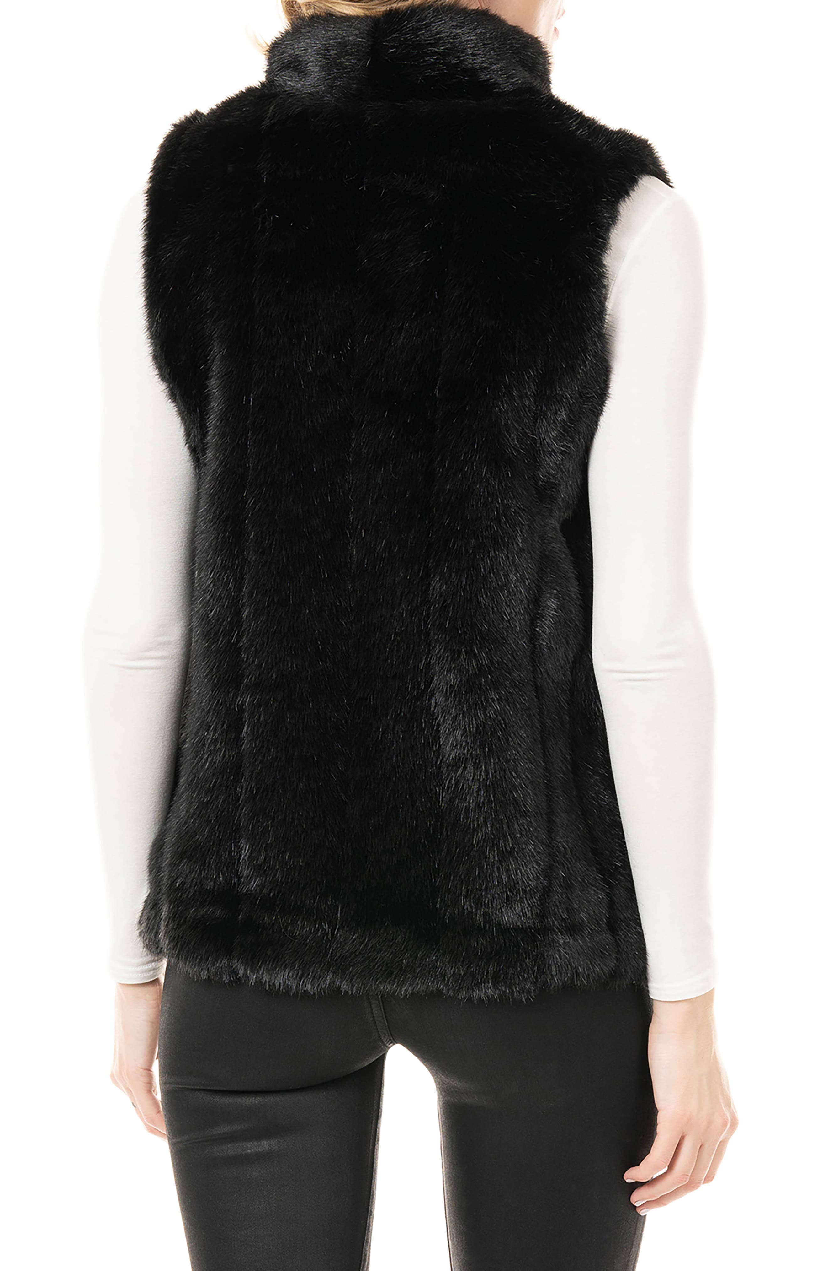 DONNA SALYERS FABULOUS FURS Signature Series Hook Faux Fur Vest | Nordstrom