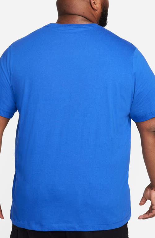 Shop Nike Sportswear Club Crew Neck T-shirt In Game Royal