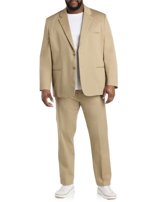 Shop Oak Hill By Dxl Tech Sport Coat In Vintage Khaki