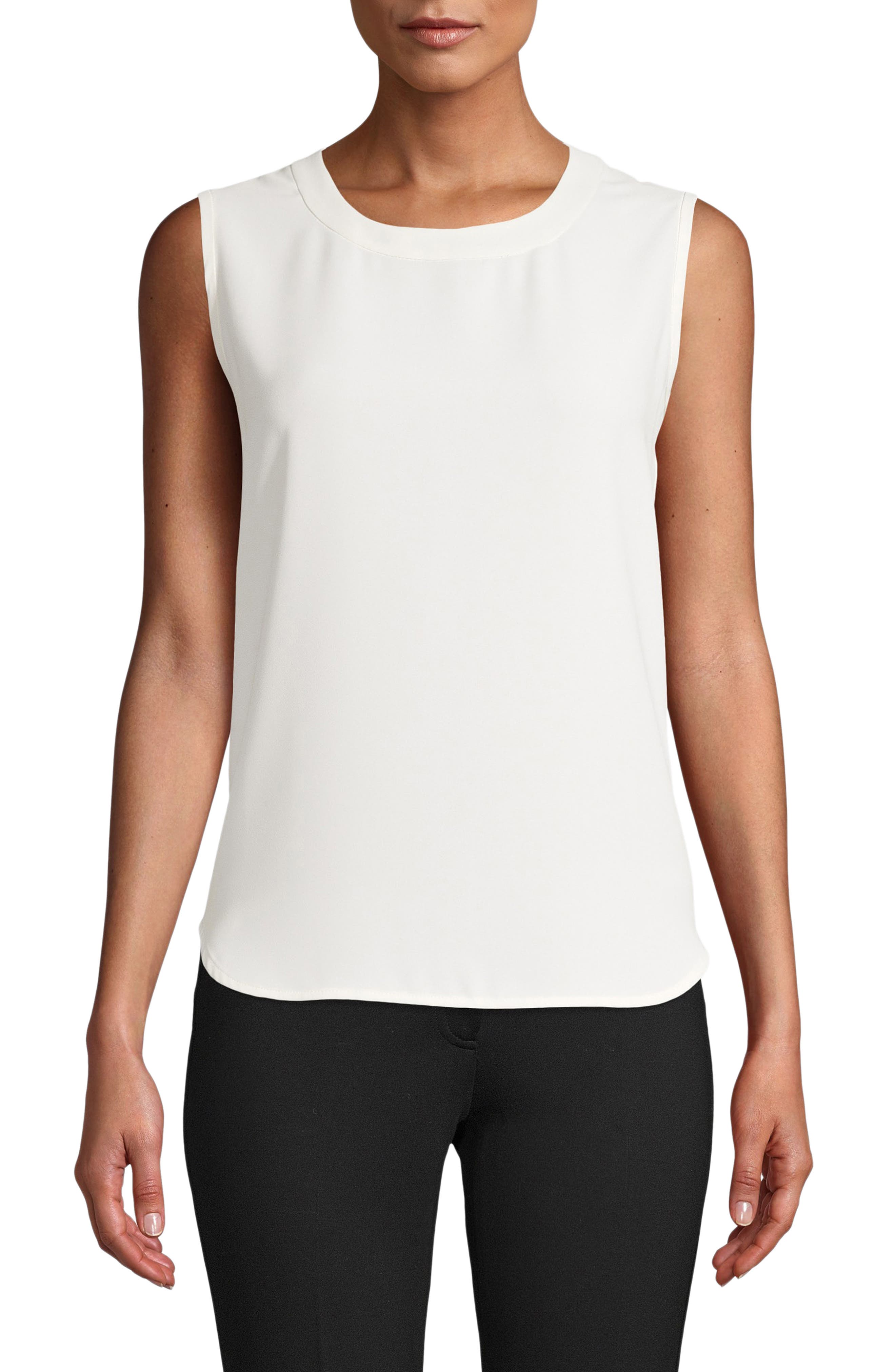 anne klein sleeveless shirts & tops