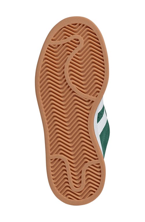 Adidas Originals Adidas Kids' Campus 00s Sneaker In Dark Green/white/off White