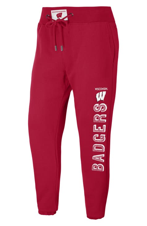 University of Wisconsin Badgers French Terry Joggers