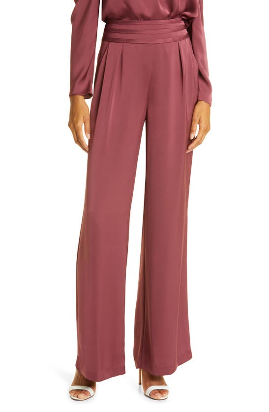 RAMY BROOK WIDE LEG SILK PANTS