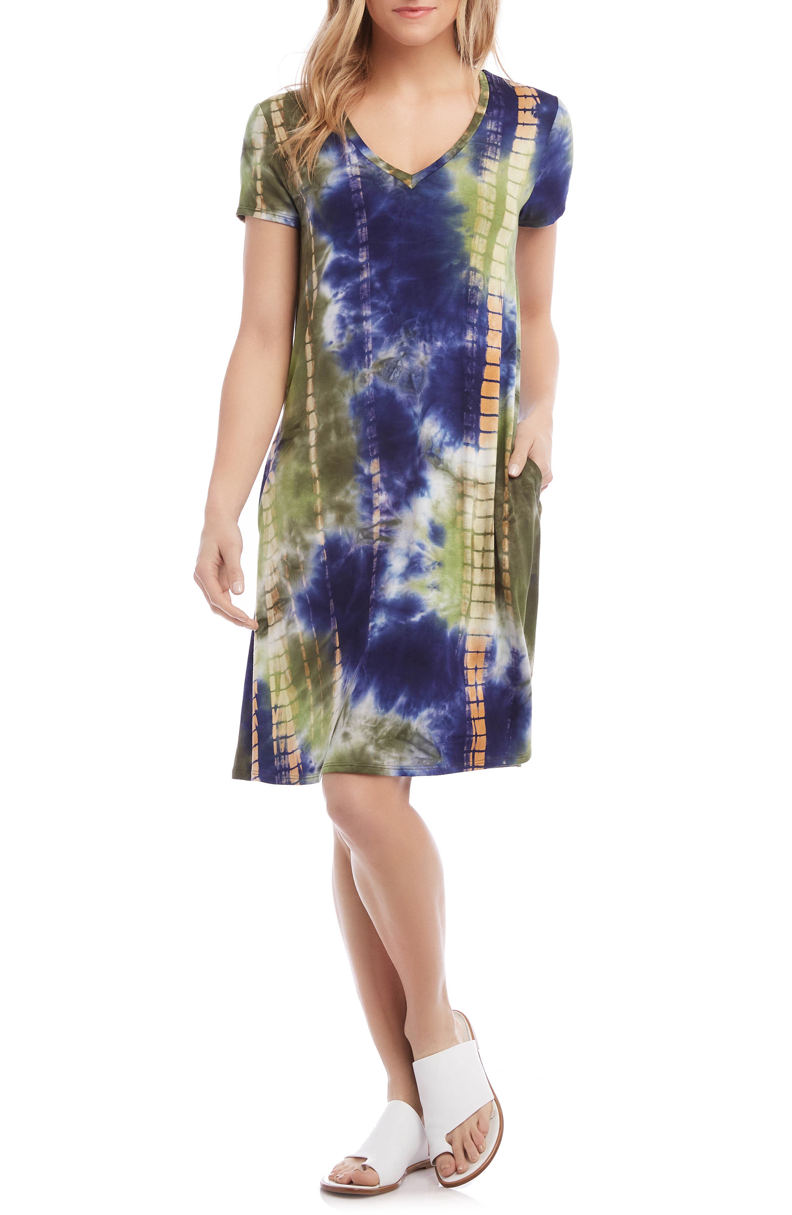 karen kane quinn v neck dress