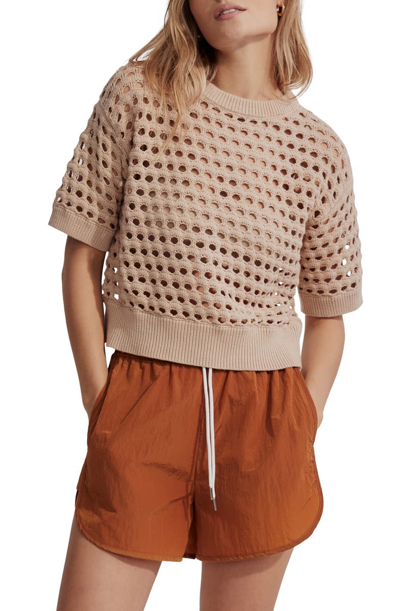Varley Claybourne Open Stitch Sweater Nordstrom
