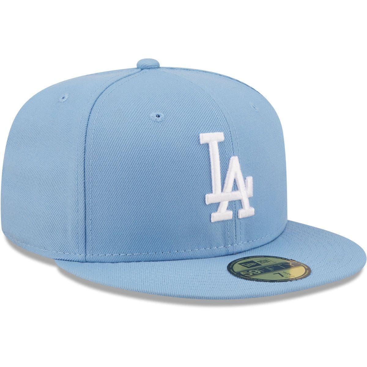 sky blue dodgers hat