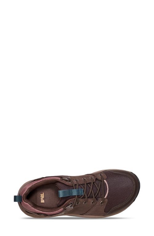 Shop Teva Grandview Gtx Waterproof Sneaker In Bracken/burlwood