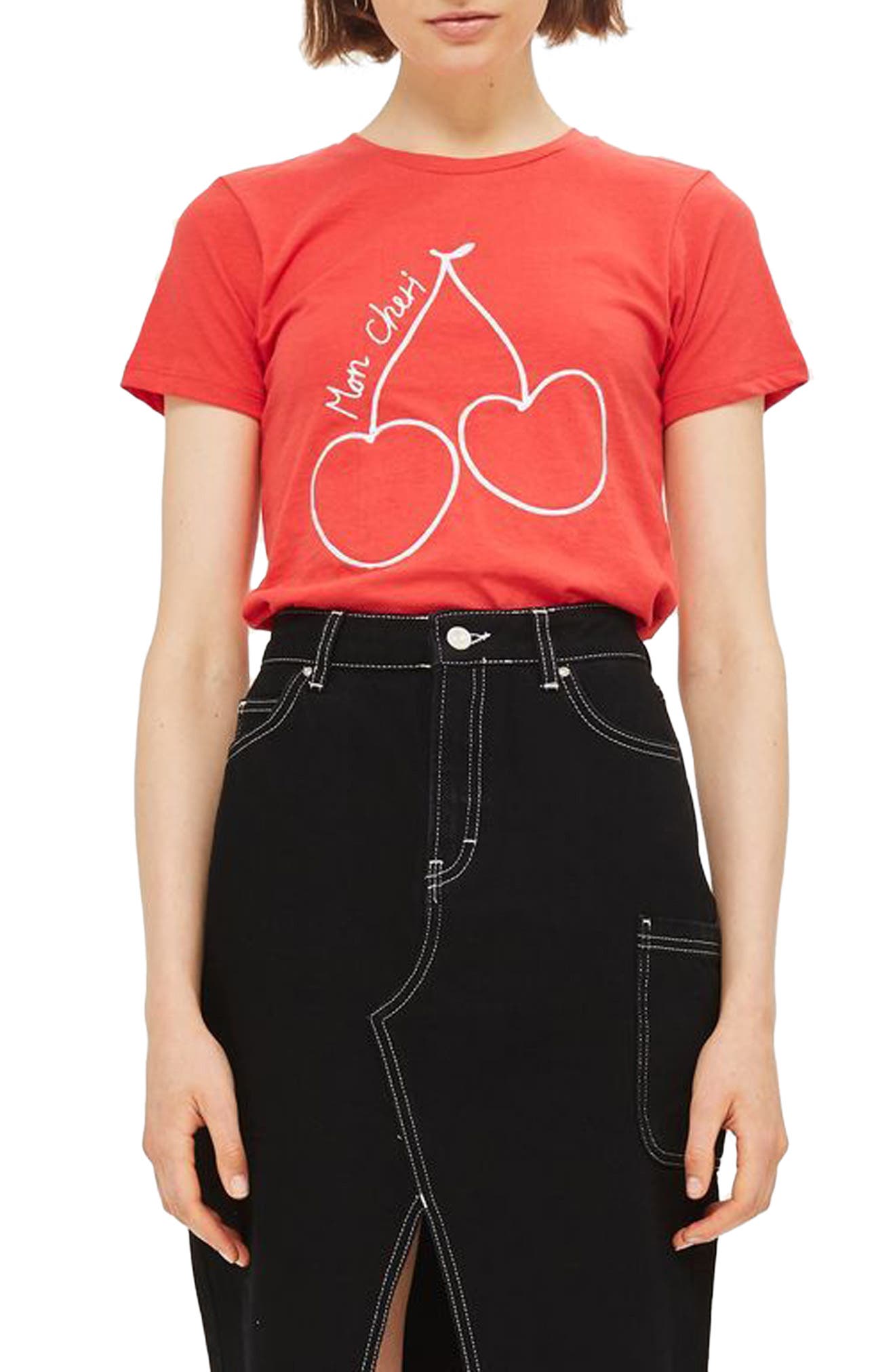 Topshop Mon Cheri Tee Nordstrom
