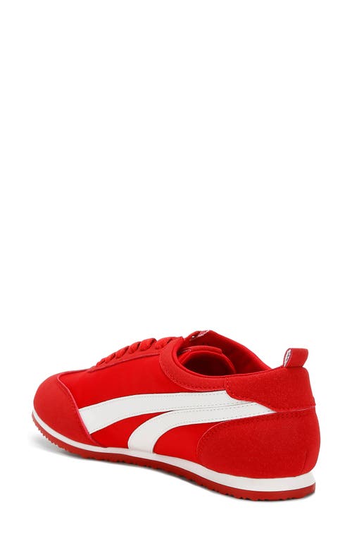 London Rag Montek Sneaker In Red
