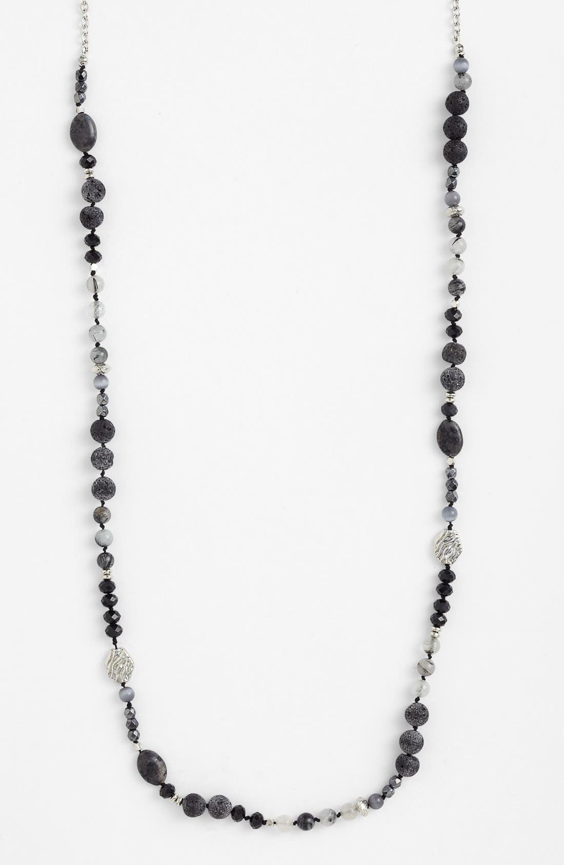 Nordstrom 'Pebbles' Long Beaded Necklace Nordstrom