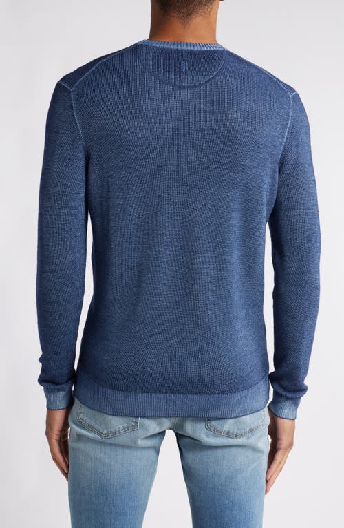 Shop Johnnie-o Burgess Merino Wool Sweater In Bombay