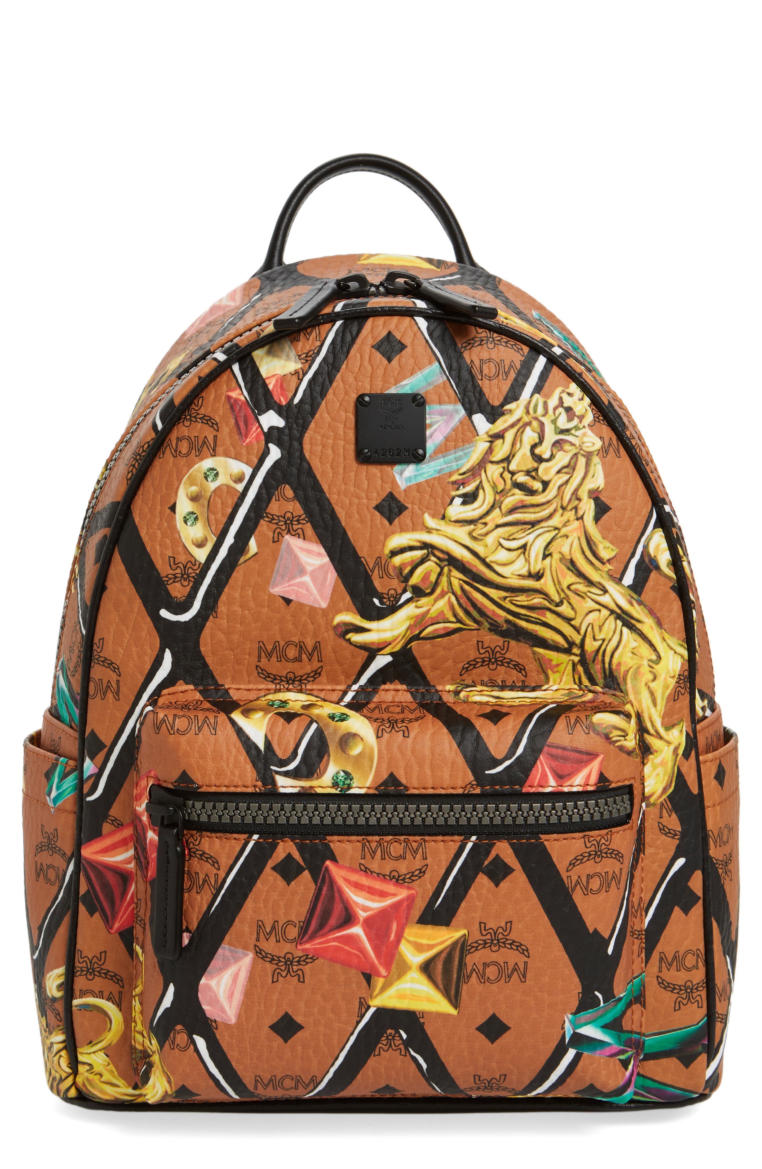 coated canvas backpack