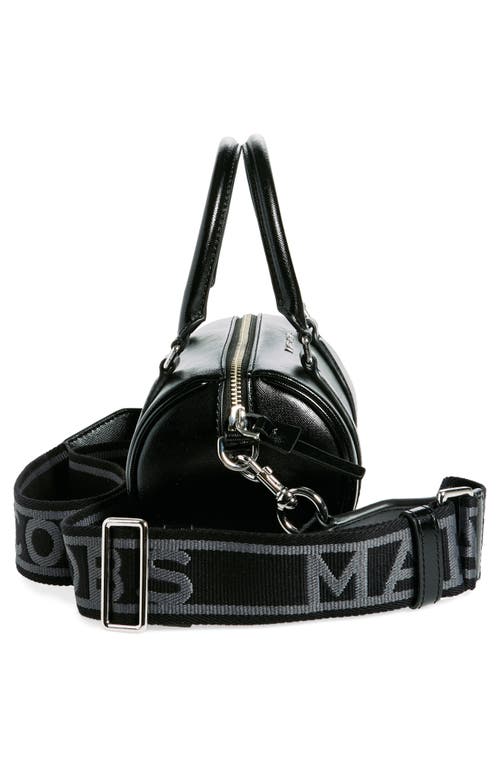 Marc Jacobs Leather Barrel Bag In Black