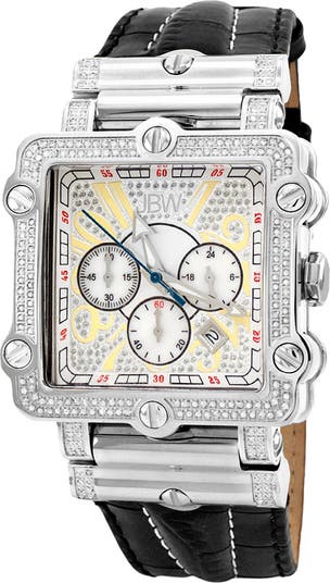 Jbw men's phantom 10 year diamond watch hotsell