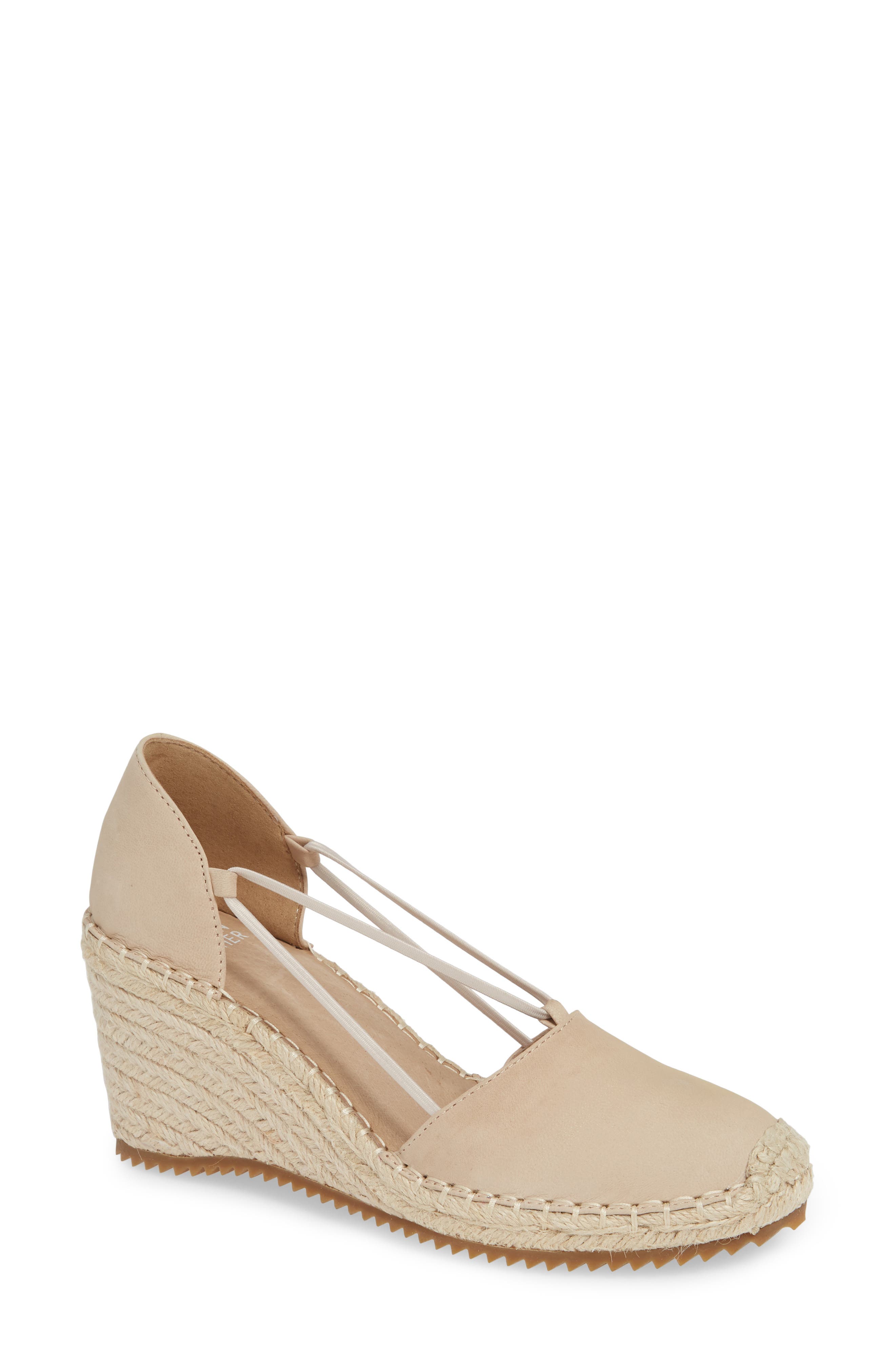 Eileen Fisher Yasmin Wedge Espadrille- Beige