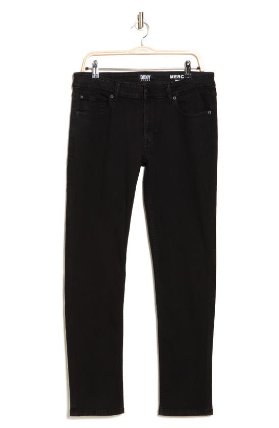 Shop Dkny Sportswear Dkny Mercer Skinny Jeans In Rinse Black