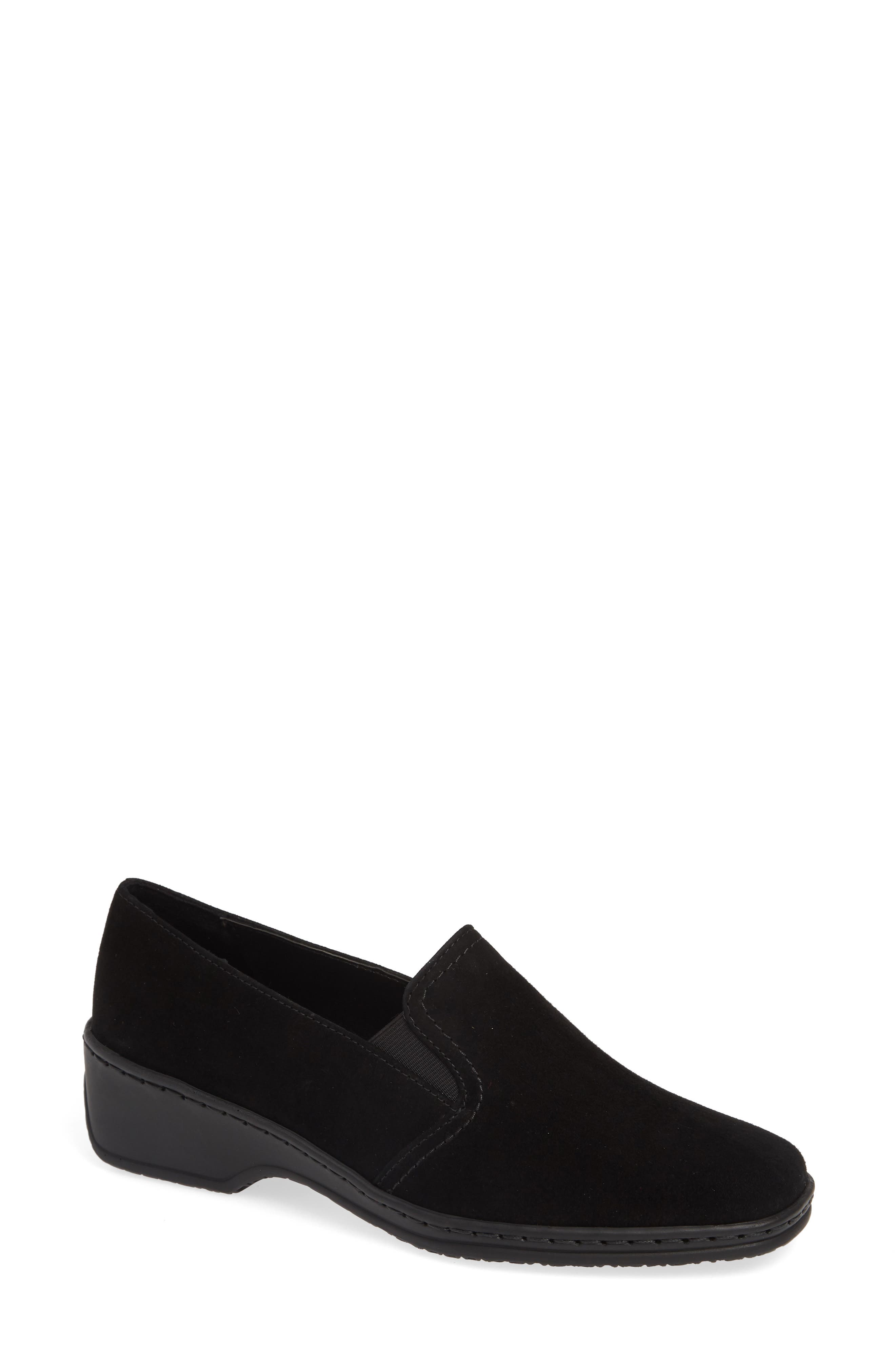 Ara Rabina Wedge Loafer- Black