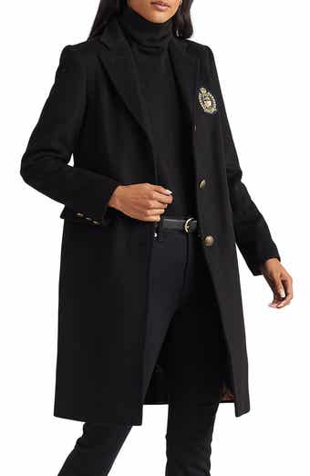 Ralph lauren sales buckle front coat
