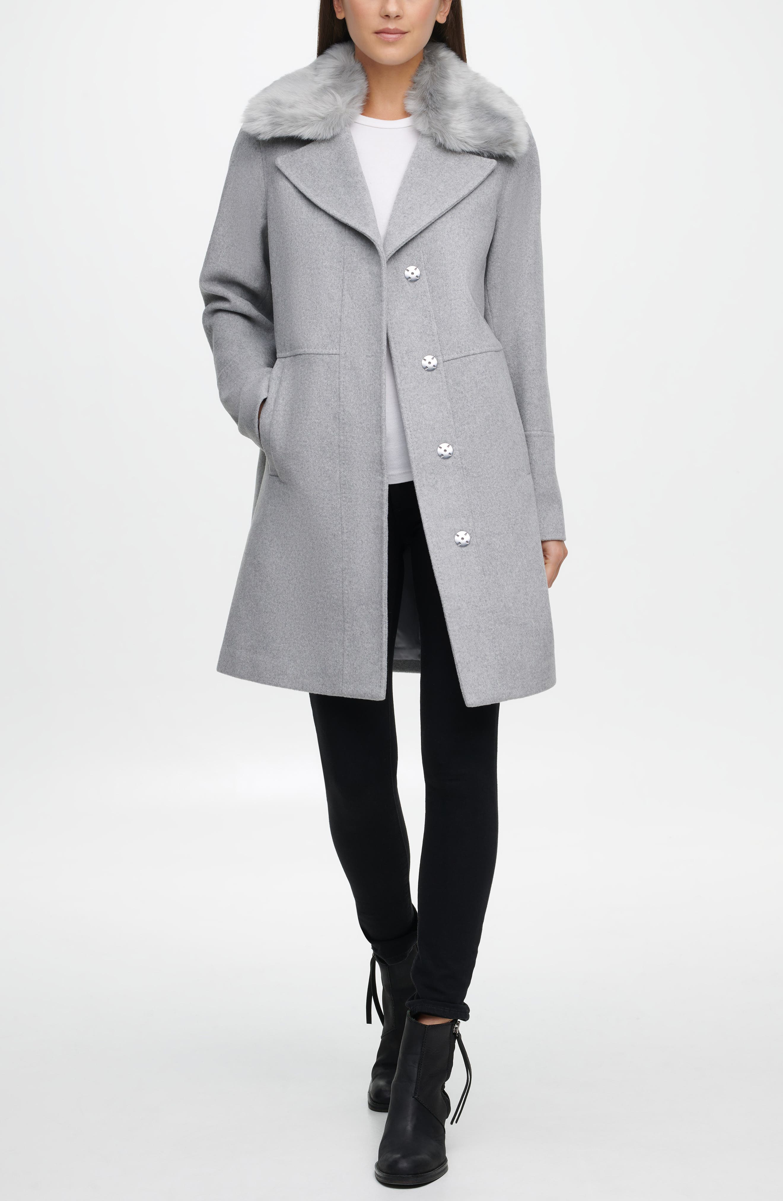 kenneth cole wool coat