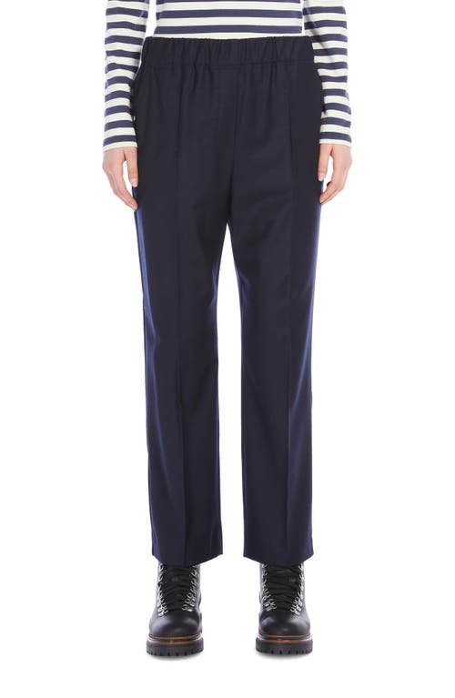 Shop Max Mara Weekend  Hateley Stretch Wool Pants In Ultramarine