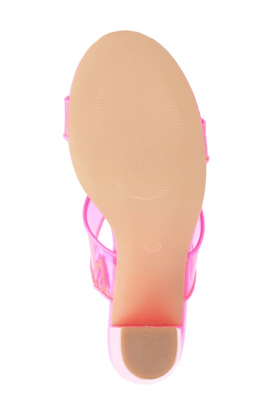 Shop Fashion To Figure Berlynne Sandal In Neon Pink