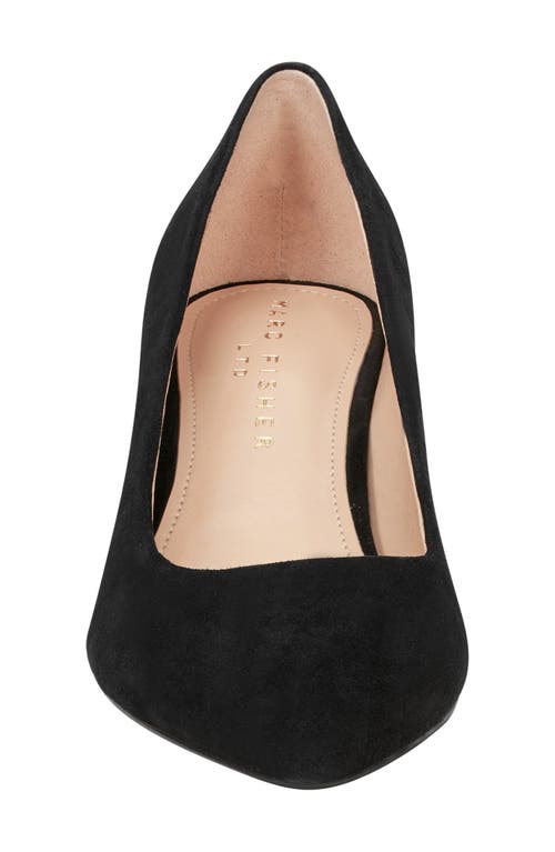 Marc Fisher Ltd Women's Zala 20 Pointed Toe Block Heel Pumps In Black