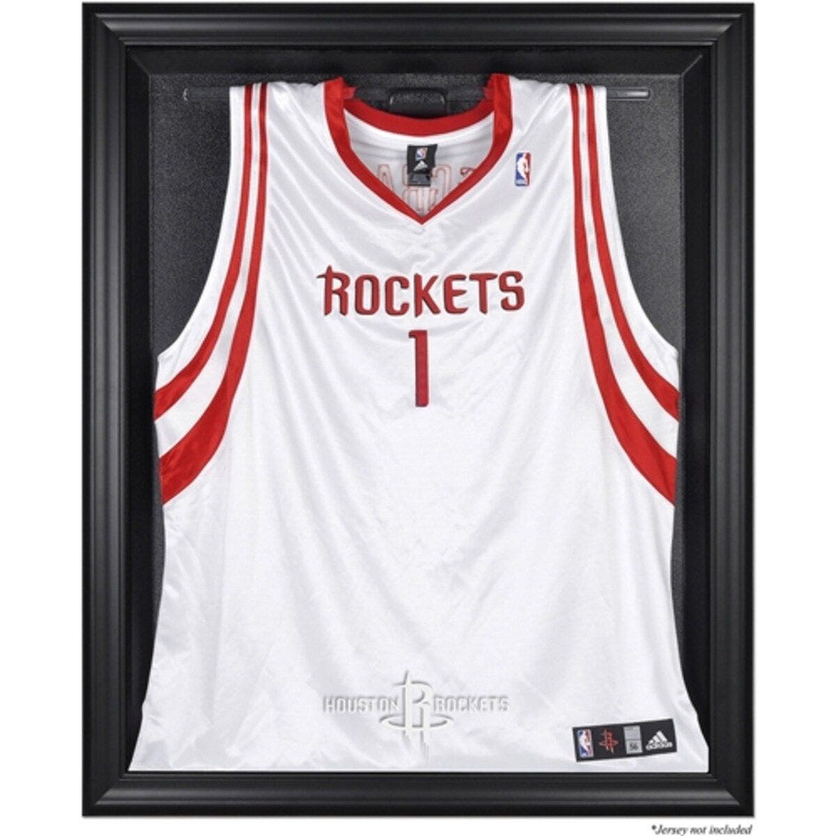 FANATICS AUTHENTIC Houston Rockets Black Framed Team Logo Jersey ...