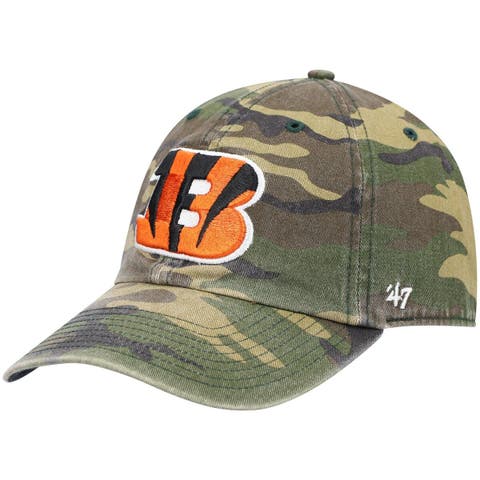 Men's '47 Camo Buffalo Bills Woodland Clean Up Adjustable Hat