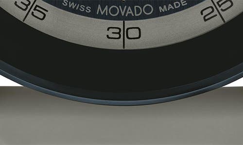Movado Bold Tr90 Silicone Strap Watch, 42mm In Grey