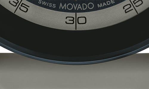 Shop Movado Bold Tr90 Silicone Strap Watch, 42mm In Grey