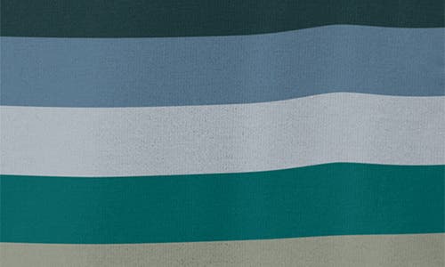 Kickee Pants Print Zip Footie In Snowy Stripe