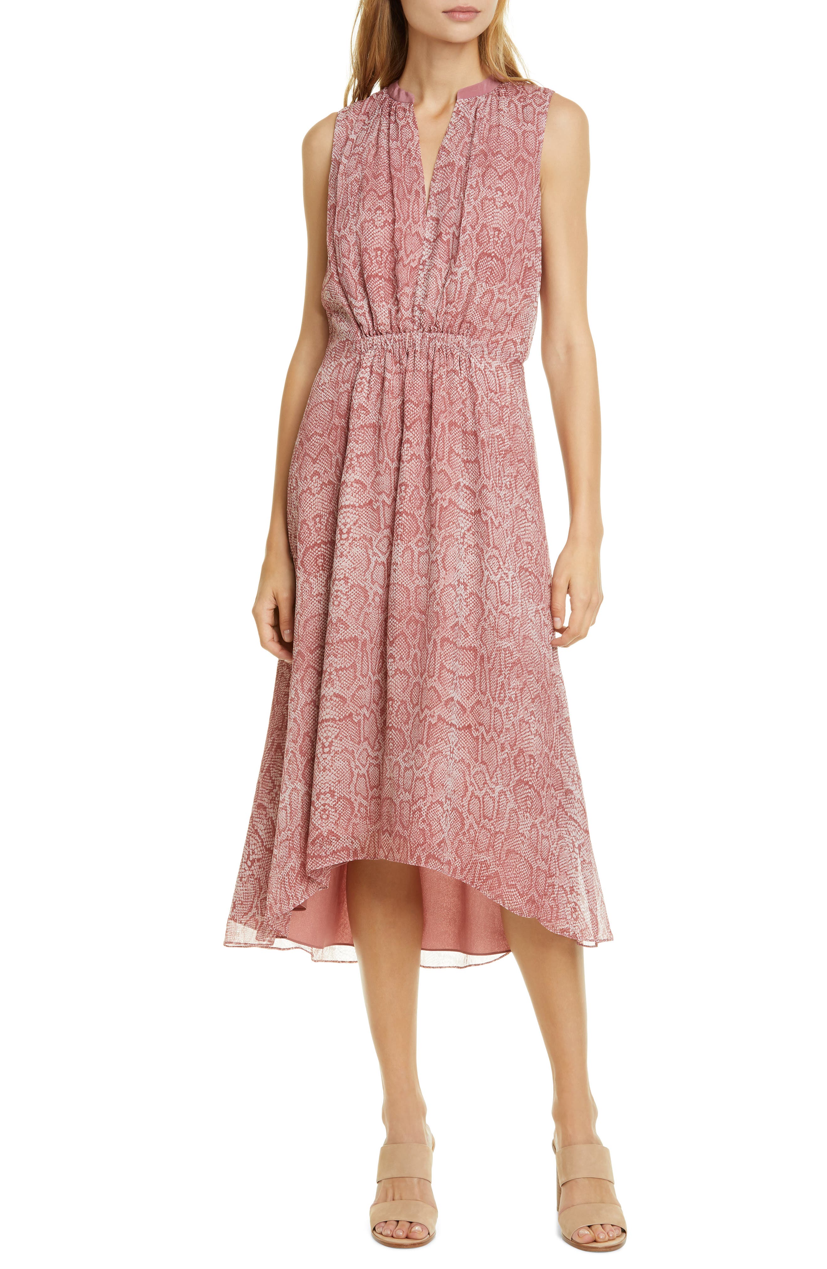 joie snake print dress