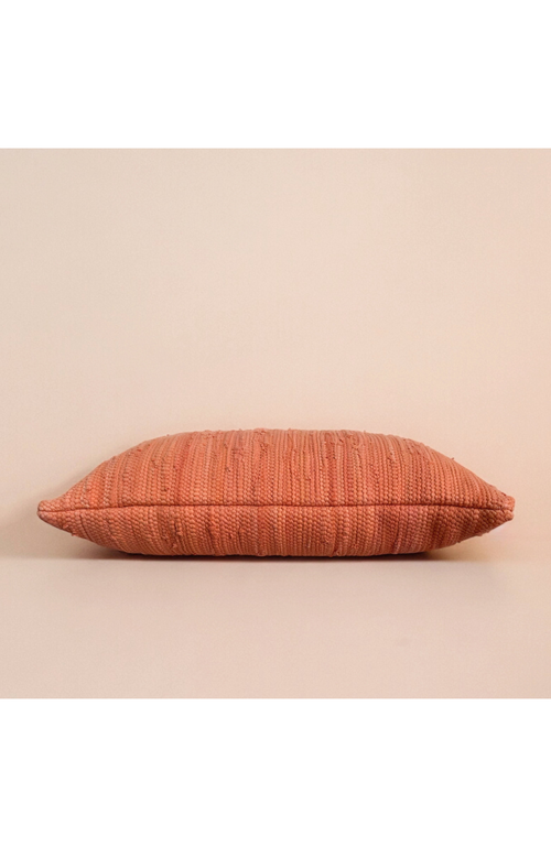 Shop Pillowpia Chindi Lumbar Pillow In Orange