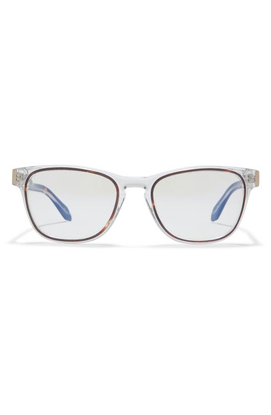 Quay Mini Hardwire 50mm Blue Light Filtering Optical Glasses In Clear Tortoise/ Clear