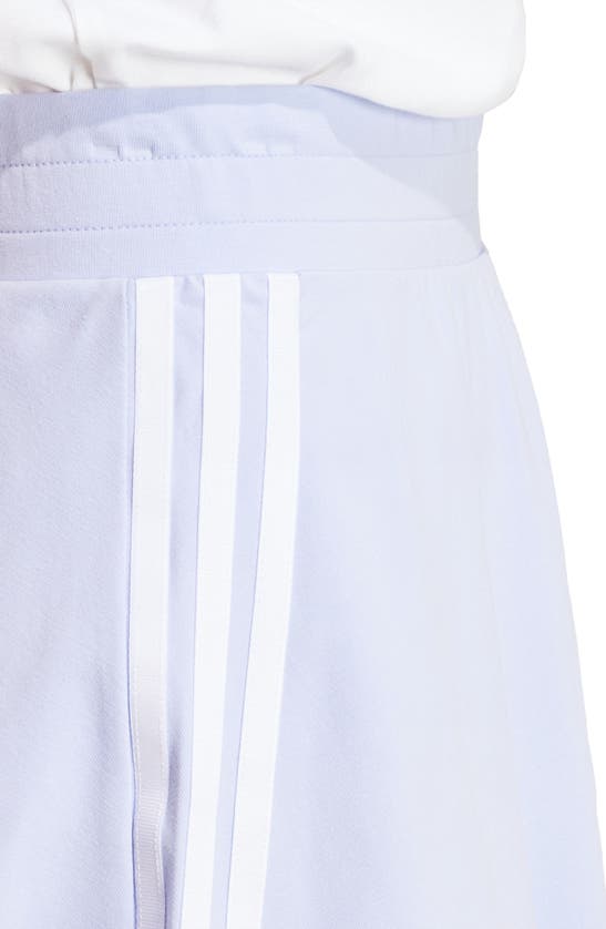 Shop Adidas Originals 3-stripes Skater Skirt In Violet Tone