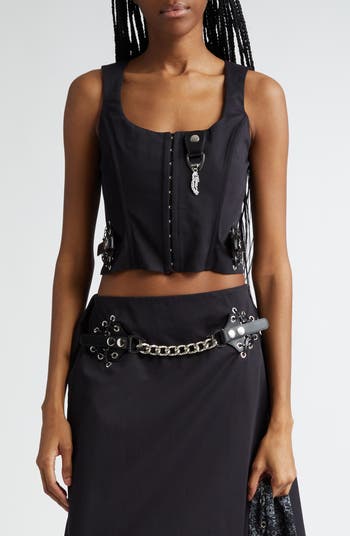 Chopova Lowena Losi Hardware Corset Top | Nordstrom