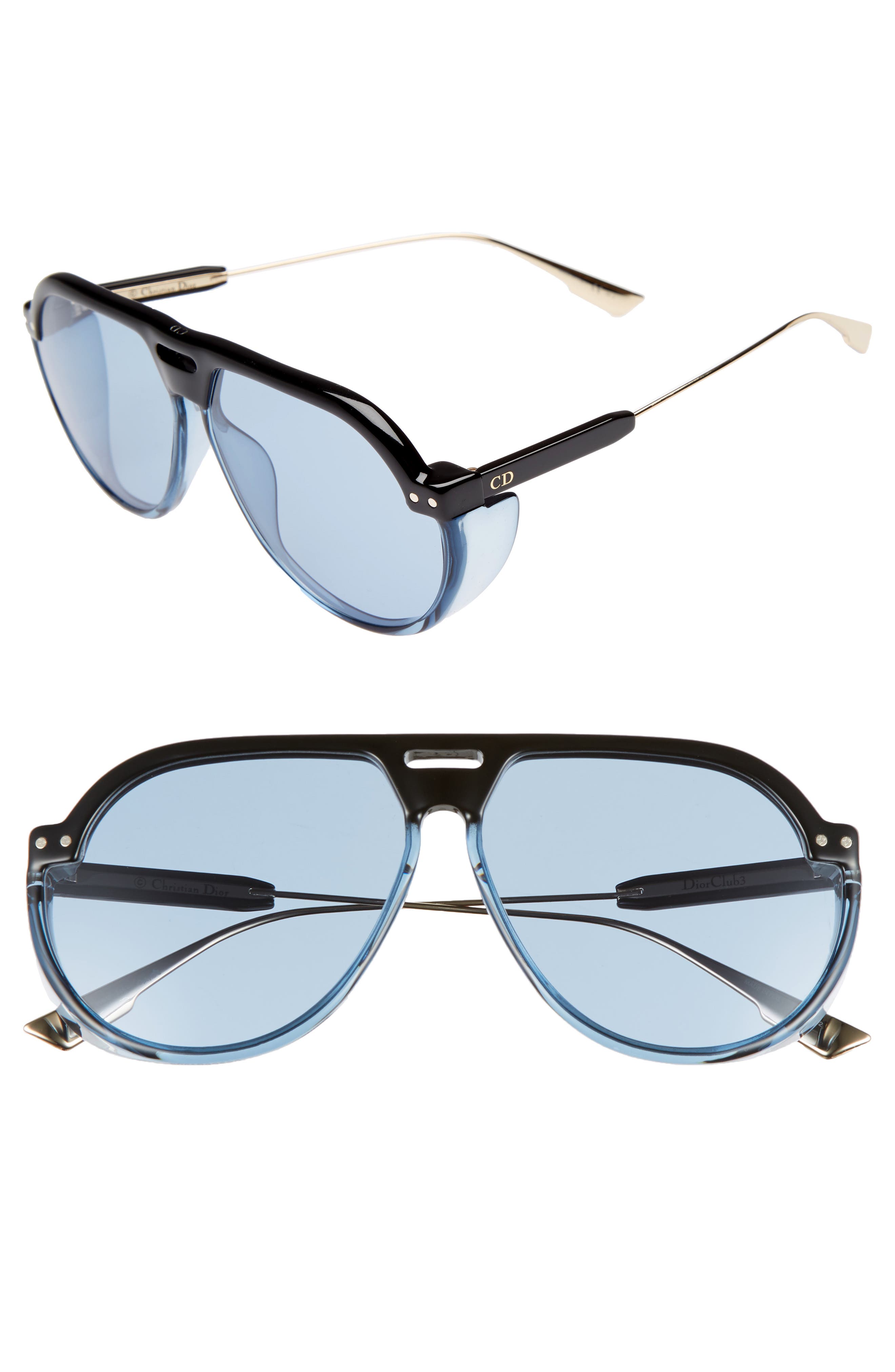 Dior 61mm Pilot Sunglasses Nordstrom Rack