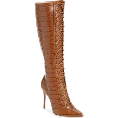 Schutz Meredith Knee High Boot, Brown
