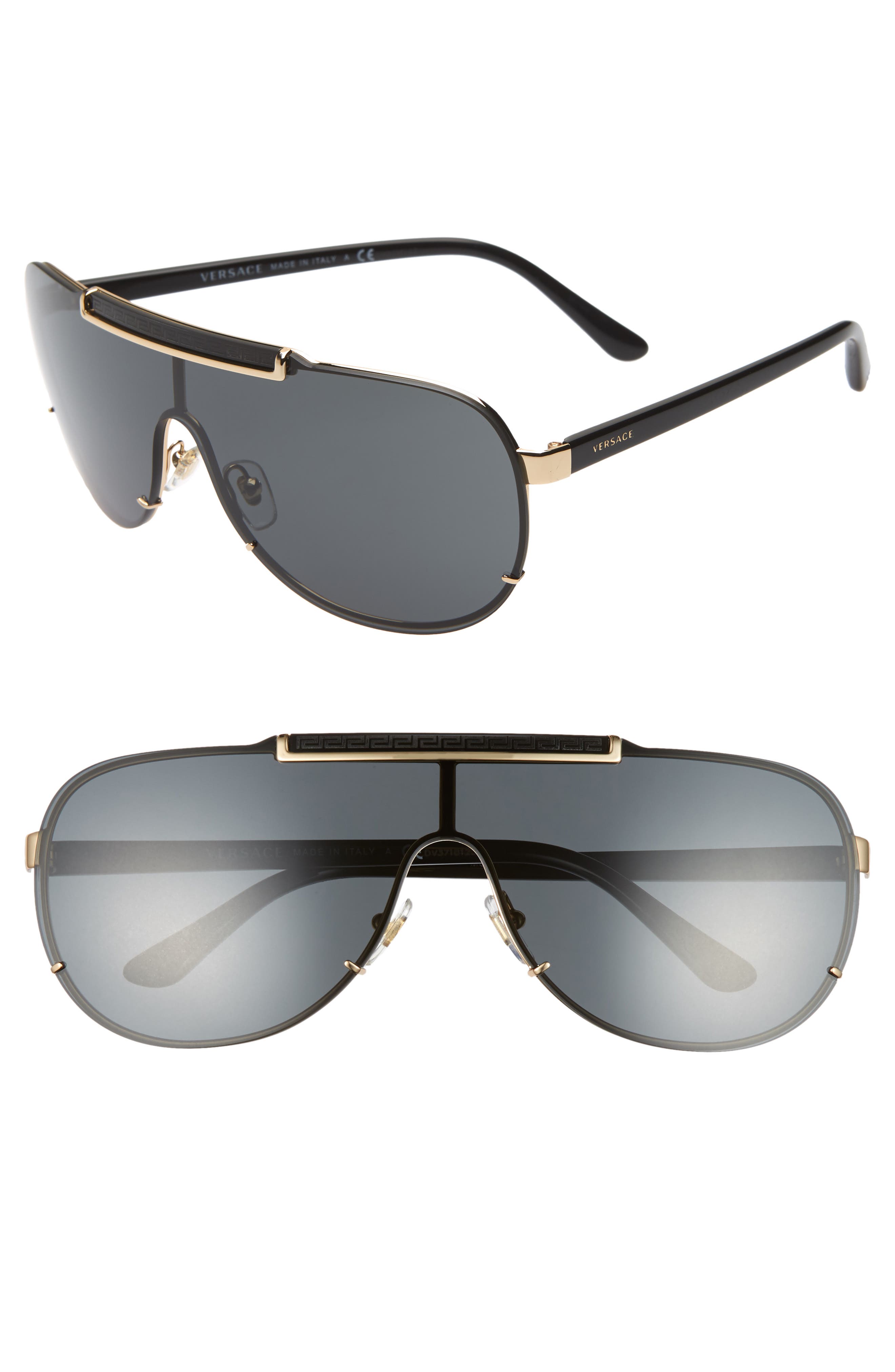 Versace 40mm Shield Sunglasses Nordstrom