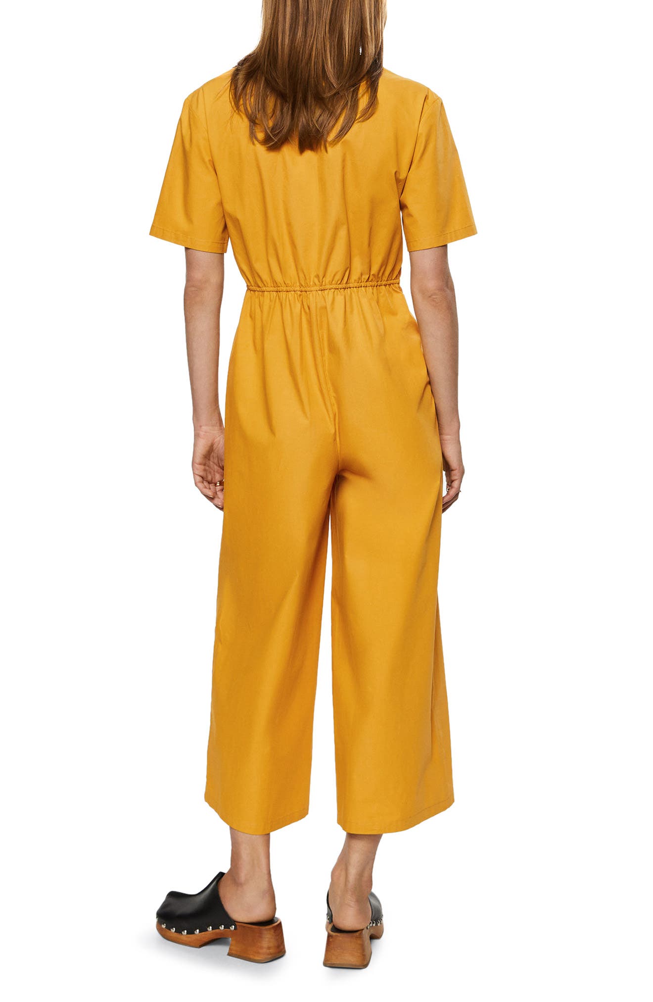 mango mustard jumpsuit