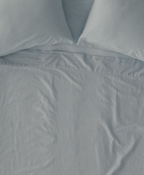 Pact Organic Room Service Sateen Sheet Set In Quarry