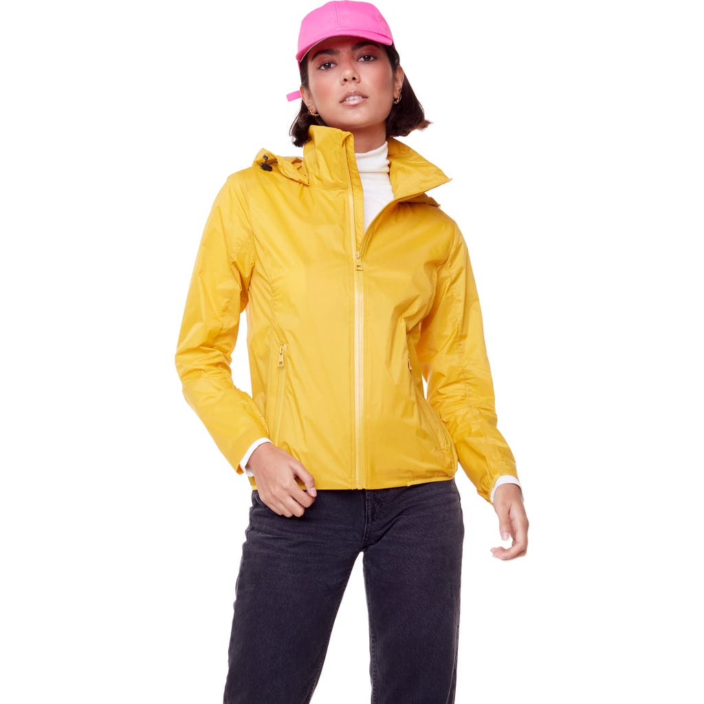 Alpine North Women's Pelly | Ultralight Windshell Jacket In Yellow